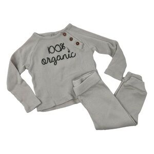 Rabbit Moon Organics 100% Organic Ribbed Set
